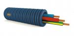 PMFLEX Gaine prefile prefilbleu dm.20 3x1,5 bleu-rouge-vert/jaune h07v-u F2U15BRT