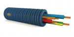 PMFLEX Gaine prefile prefilbleu dm.20 3x2,5+1,5 bleu-rouge-vert/jaune + orange h07v-u F2U25BRT15A