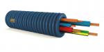 PMFLEX Gaine prefile prefilbleu dm.20 3x2,5+2x1,5 bleu-rouge-vert/jaune + bleu-orange h07v-u F2U25BRT15AB