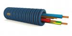 PMFLEX Gaine prefile prefilbleu dm.20 3x2,5+1,5 bleu-rouge-vert/jaune + marron h07v-u F2U25BRT15M
