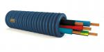 PMFLEX Gaine prefile prefilbleu dm.25 3x2,5+2x1,5 bleu-rouge-vert/jaune + bleu-noir h07v-u F3U25BRT15BN
