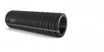 PMFLEX Gaine ik10 dm.63. rouleau 25mt. noir bande grise NIK06325