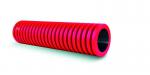 PMFLEX Gaine tpc dm. 90.  rouleau 25mt rouge NR09025