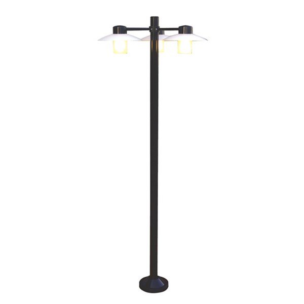 Photo Lampadaire Aubanne N6 depoli Gris anthracite 006 | Ref : 101012006