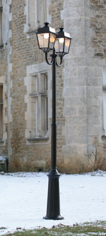 Photo Lampadaire Place des Vosges 1 volution N13 Noir fonc 000 | Ref : 150033000