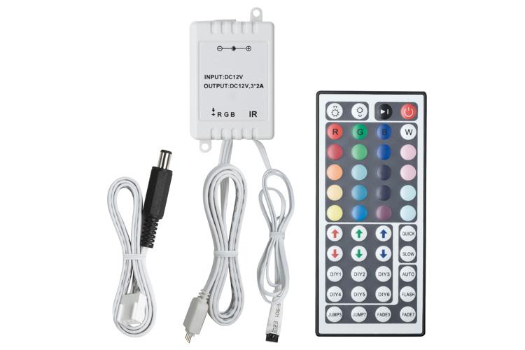 Bande LED Paulmann 97cm 6500K Lumière Du Jour - 3W 12V - Revêtement Synthétique, Système Enfichable