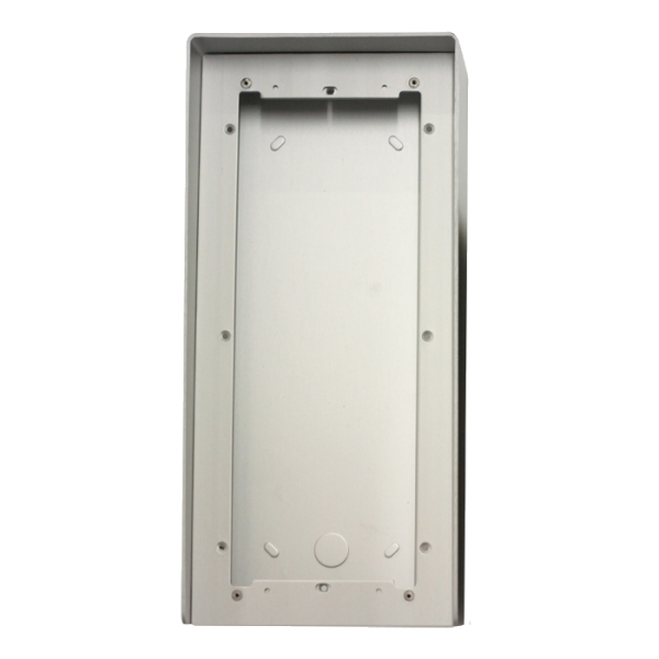 Photo BOITIER DE PROTECTION EN ALUMINIUM NATUREL ANODISE 3 MODULES | Ref : 31163