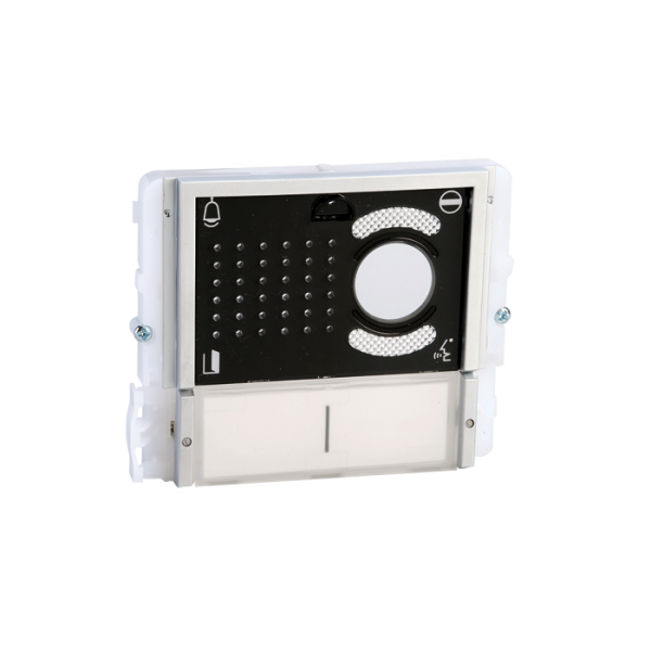 Photo MODULE AUDIO/VIDO 2 BOUTONS D'APPEL IKALL FAADE NOIRE | Ref : 33412
