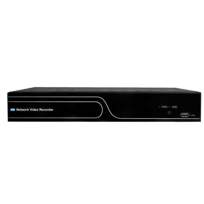 Photo NVR 4 entres IP 5 MP, (4 POE), HDD 1TB | Ref : IPNVR104EPOE