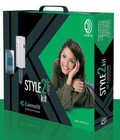 Photo Kit Audio 2 Fils Stylekit Saillie + Boitier D'encastrement | Ref : 8270