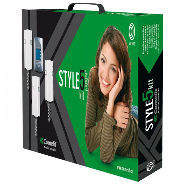 Photo Kit audio Stylekit 3 appels saillie ou encastr | Ref : 8273