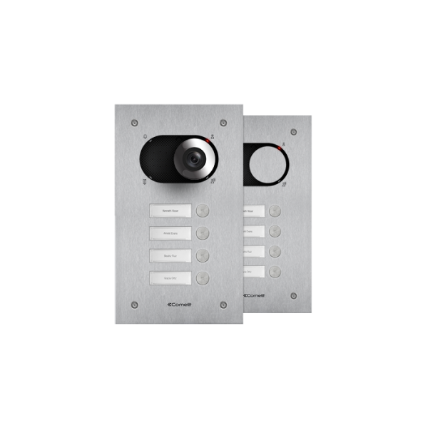 Photo Faade Switch inox 4 Boutons | Ref : IX0104
