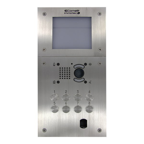 Photo Platines 10BP gravs inox vido + 1250IV inclus | Ref : PIB10VIPTT
