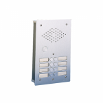 COMELIT IMMOTEC Plaque de rue anti-vandale aluminium 18 bp 3018/AV/4