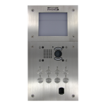 COMELIT IMMOTEC Platines 16bp gravs inox vido + 1250iv inclus PIB16VIPTT