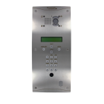 COMELIT IMMOTEC Platine inox mh + 1250iv inclus PIC5