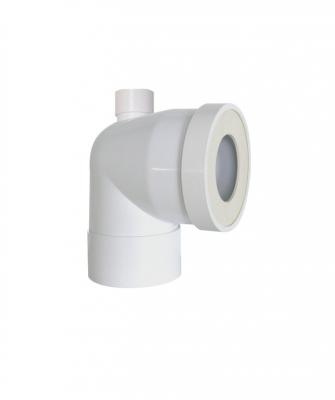 REGIPLAST Pipe courte femelle  prise d'air, coude  100 x l125mm en pvc PCA