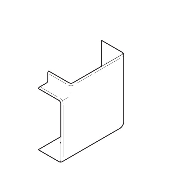 Vignette 2 produit Angle plat montant CLIDI 170X55 | Ref : 17358681100