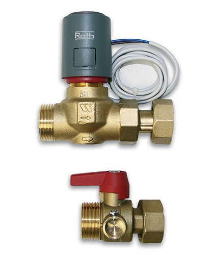 Photo Vanne de zone avec tte thermique 230V | Ref : 1409100092