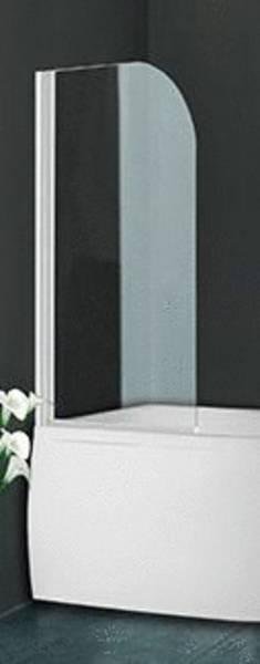 Photo Paroi de baignoire 1 lment pivotant (modle conomique), srie EQUI, EIBAE08014VAE, largeur 800 mm, hauteur 1400 mm, Profil Argent POLI, Verre clair | Ref : 1406000790