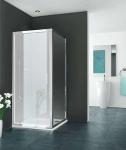 ROTH Paroi fixe, srie equi, eifix07519vpe, largeur 750 mm, hauteur 1900 mm, argent poli, verre clair trait anticalcaire 1406000055