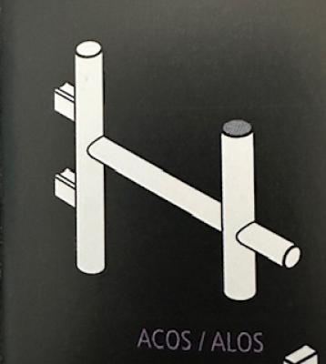 SOLYCOME S.A. Crossette double alu brosse alod 0601