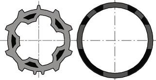 Photo Lt50 zf54 adaptor set x 10 9 001 466 | Ref : 9 001 466