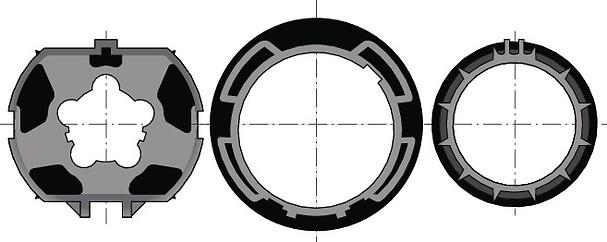 Photo 1 roue + 2 couronnes lt 50 - tube zf80 ( l'unit) 9 001 474 | Ref : 9 001 474