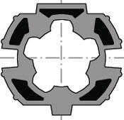 Photo Roue lt 50 tube zf64 centre 9 410 356 | Ref : 9 410 356