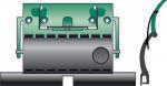 SOMFY Attache rigide clicksur 1 maillon lame 8mm (zf) 9 012 484 9 012 484