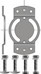SOMFY Support lt50 csi vr entr. 48mm 9 410 658 9 410 658
