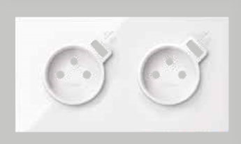 Photo KIT 2 MOD. BASES CHARGEUR RJ45 | Ref : 10020229-130