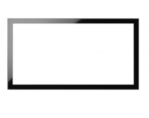 SIMON Cadre 2 �l�ments noir 10000620-138