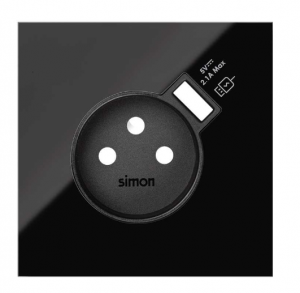 SIMON Kit 1 module base chargeur usb 10020121-138