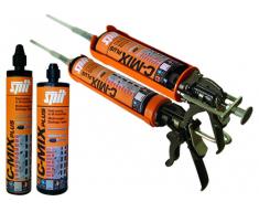 Photo Cartouche CMIXPLUS pierre 300ml + 2 buses | Ref : 055865