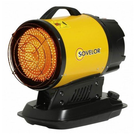 Photo CHAUFFAGE FUEL RADIANT 17 KW | Ref : MINISUN DC