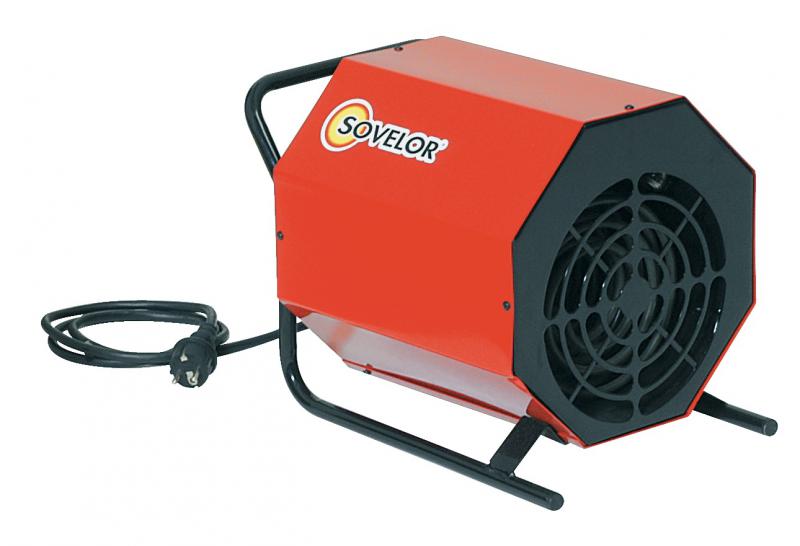 Photo CHAUFFAGE AIR PULSE PORTABLE ELECTRIQUE 3.3 KW | Ref : C3