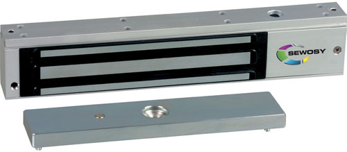 Photo Ventouse lectromagntique applique 300 DaN 12-24V DC | Ref : EF300CTC