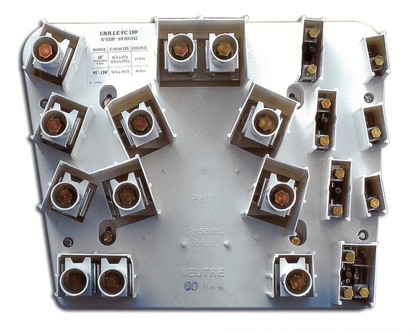 Photo Grille fausse coupure 240² - 700 cycles | Ref : 12128