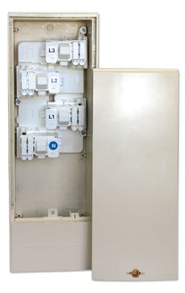 Photo Borne CIBE� + Grille d��toilement IP2X ( | Ref : 80136        