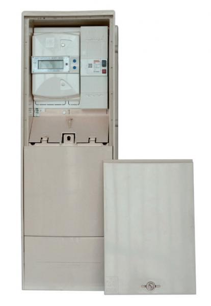 Photo Borne CIBE� �quip�e d�une platine type 2 | Ref : 80366