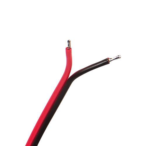 Vignette 2 produit Bobine de 50m : cble 20AWG 2 x 0,5mm pour linaires LED 12/24V monochrome IP20 | Ref : 2200B
