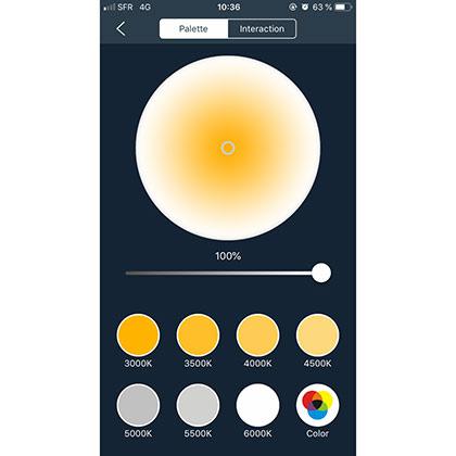 Vignette 3 produit Ref : 45450 | Contr�leur BLUETOOTH MESH pour produits RGB+TW. 120W 12VDC / 240W 24VDC IP20. Pilotage : via smartphone ou avec t�l�commande radio HF (45300)