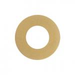EUROPOLE Accessoire pour gamme led'up universal : collerette ronde dor fixe. installation : sur encastr de plafond led'up universal fixe ou orientable 5706
