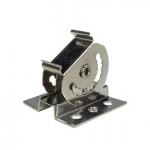EUROPOLE Clips de fixation orientable en acier x2 pour reg'led 24 et 230 et profils pds-alu/pds-nk/regulor/rail us 66. 80042
