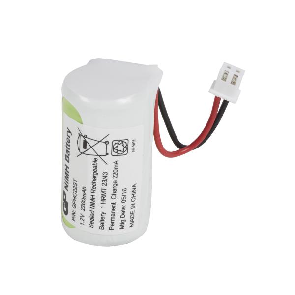 Photo BATTERIE NIMH - 1,2 V / 2,2 AH | Ref : 111905