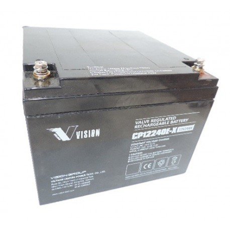 Photo BATTERIE PLOMB 12V 24 AH | Ref : 957820