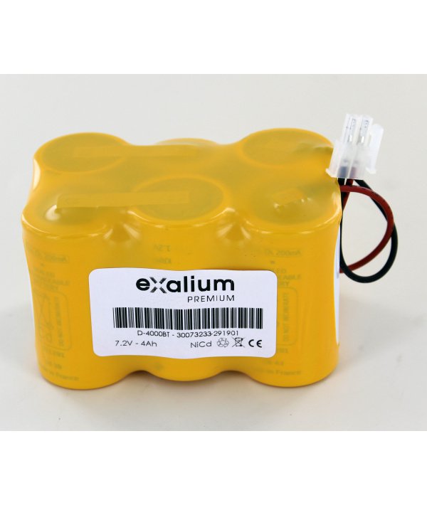 Photo BATTERIE BAP LEDS NICD 6 ELTS | Ref : 111911