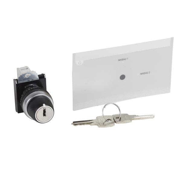 Photo Ensemble accès niveau 2 par clé pour CMSI ADR XL3 | Ref : 329053