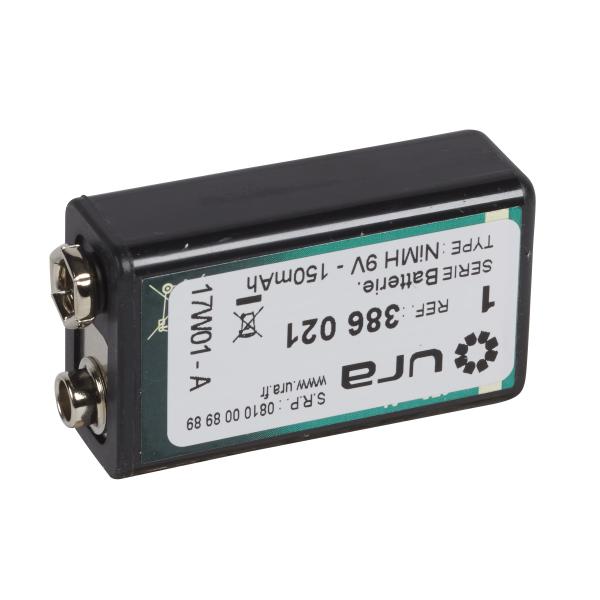 Photo BATTERIE NIMH 9V / 150 MAH | Ref : 386021